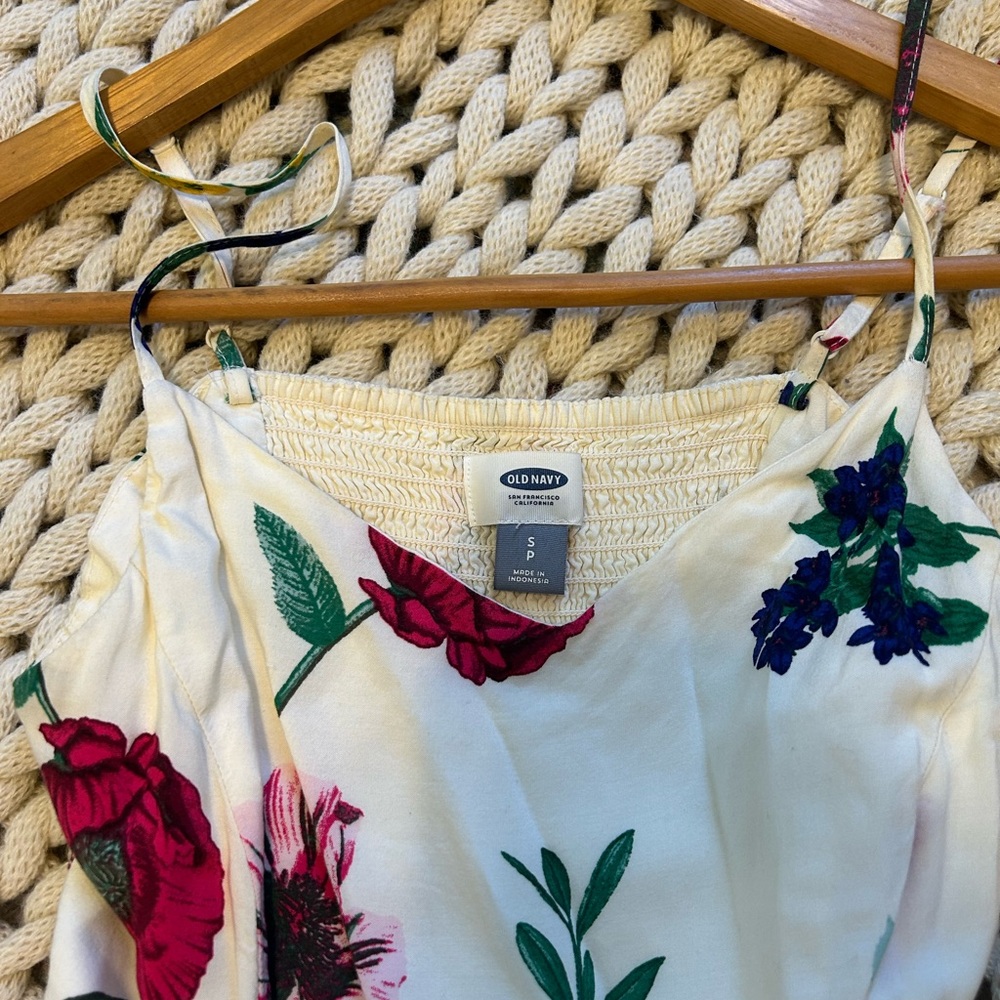 Old Navy floral A-line dress